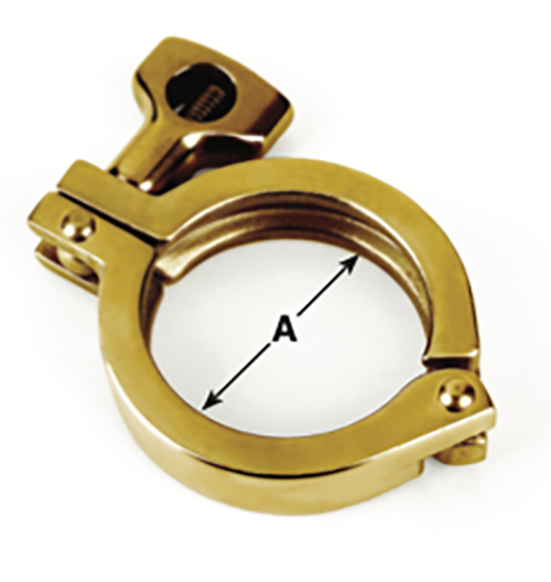 Rubber Fab Single Pin Hinge Clamp Sizing